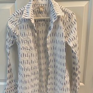 J Crew XS long sleeve light weight shirt